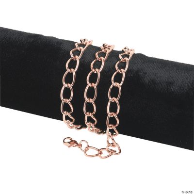 Copper-Tone Large Link Chain Necklaces