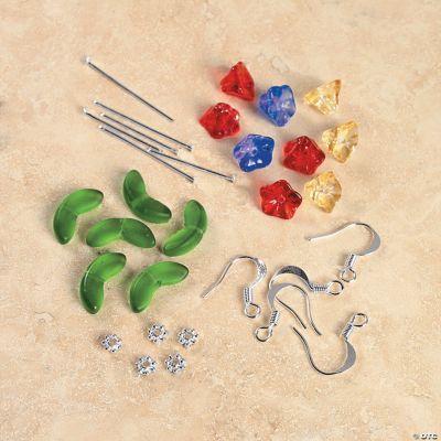 Tulip Earring Glass Bead Kit