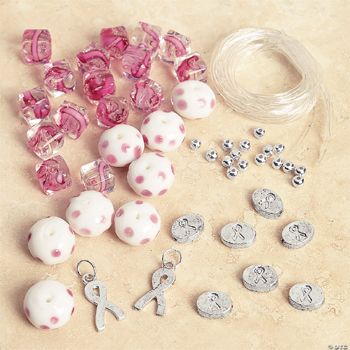 Breast Cancer Awareness Bracelet Kit