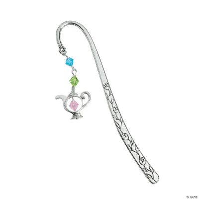 Silvertone Metal Tea Time Bookmark Kit