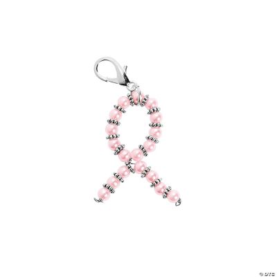 Pink Ribbon Bag Clip Kit