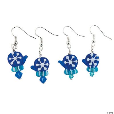 Mitten Lampwork Earring Kit