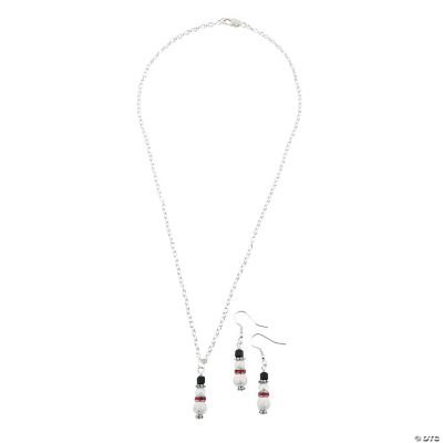 Stardust Snowman Earring & Necklace Kit