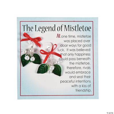 Mistletoe Earring Kit With Card