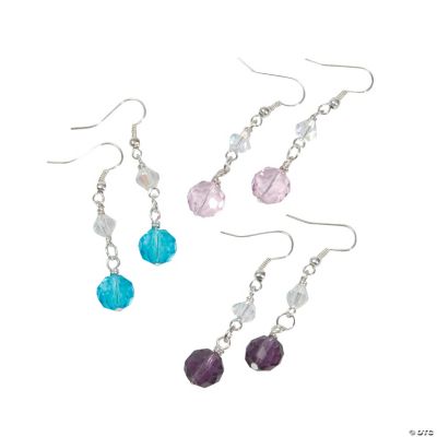 Pastel Crystal Earrings Kit