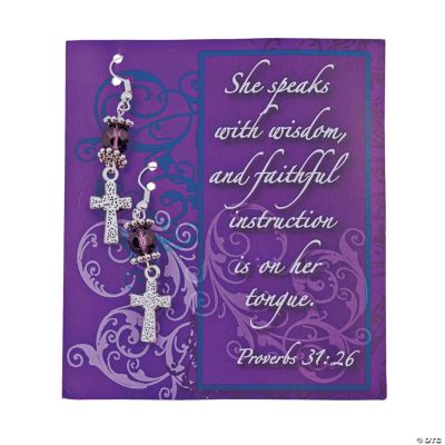 Woman Of God Earrings Kit With Card