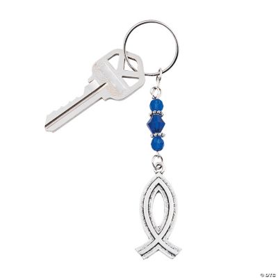 Religious Fish Key Chain Kit