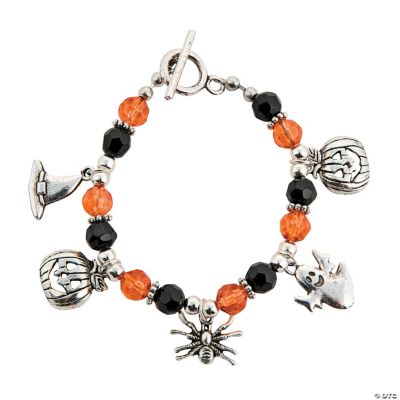 Halloween Crystal & Charm Bracelet Kit