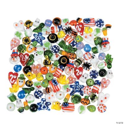 Holiday Celebration Bead Assortment - 3mm-19mm