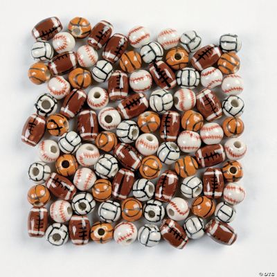 I Love Sports Bead & Charm Assortment