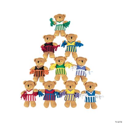 Plush Cheerleader Bears