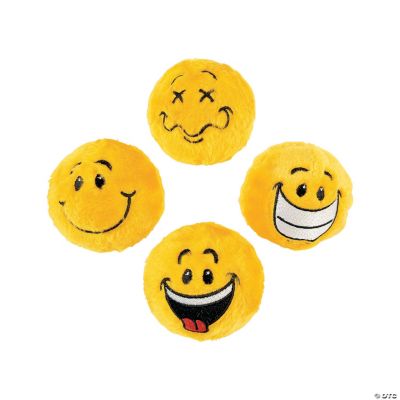 Plush Smile Face Bouncing Balls