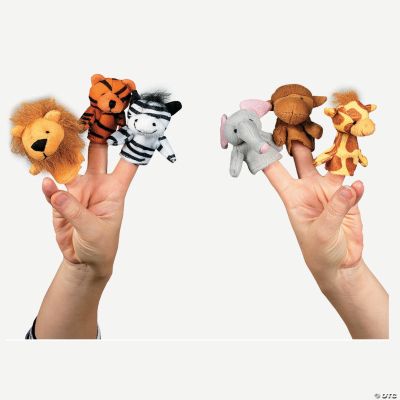 Safari Animal Finger Puppets