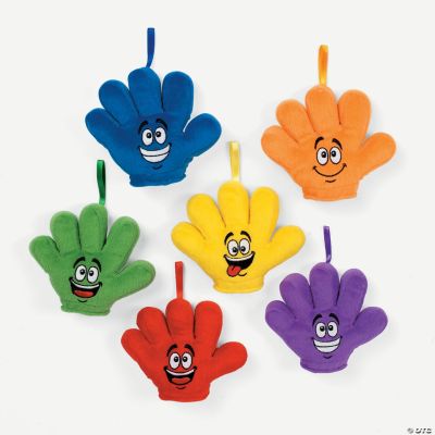 Plush High Five Hands With Hangers