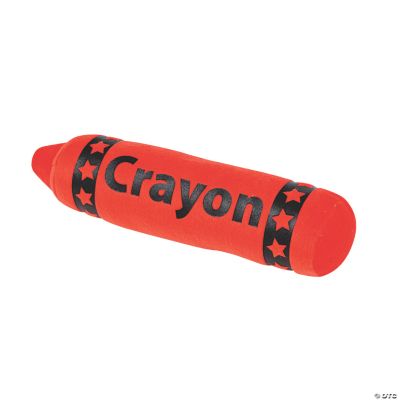 Plush Red Crayon