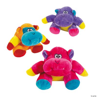 Plush Bright Assorted Gorillas