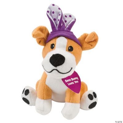 Plush “Some Bunny Loves You” Dog
