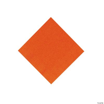 Orange Beverage Napkins