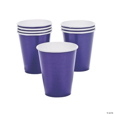 Purple Paper Cups