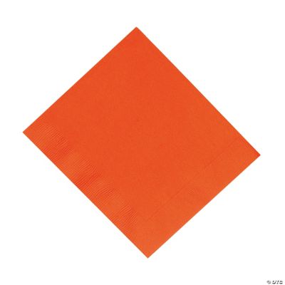 Orange Luncheon Napkins