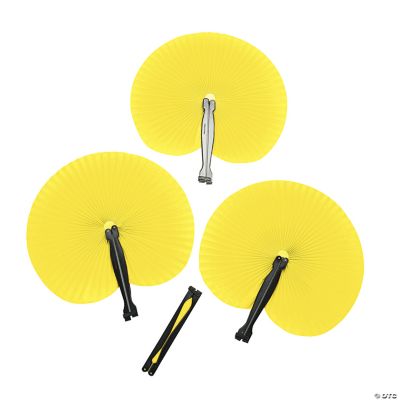 Yellow Paper Fans