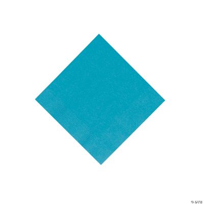 Turquoise Beverage Napkins