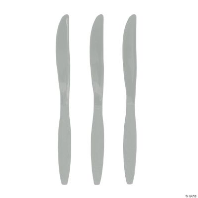 Metallic Silver Knives