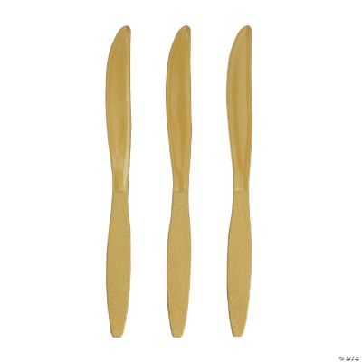 Metallic Gold Knives