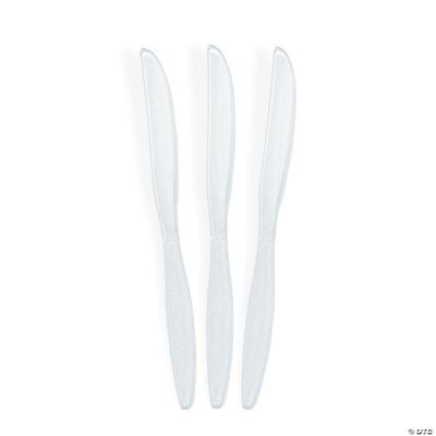 Clear Party Knives