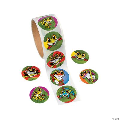 Frog Roll Stickers