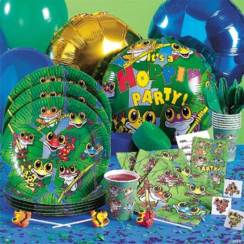 Frogs Birthday Party Supplies