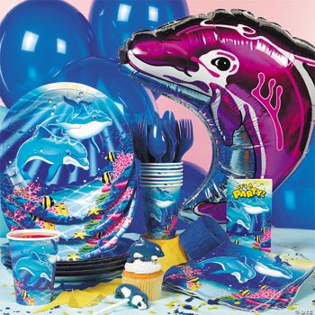 Dolphin Birthday Party Supplies