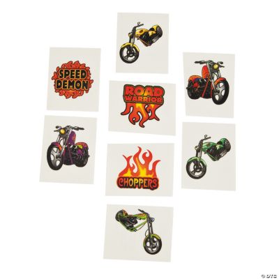 72 Chopper Bike Tattoos