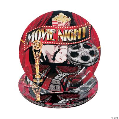 “Movie Night” Dinner Plates