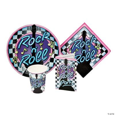 Rock N Roll Tableware and Invites
