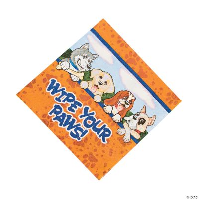 Birthday Puppy Napkins