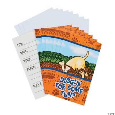 Birthday Puppy Invitations
