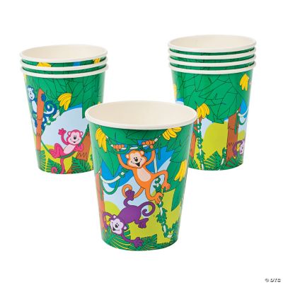 Neon Monkey Cups