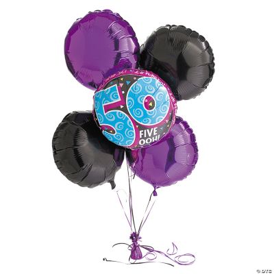 Look Who's 50 Birthday Balloon Set