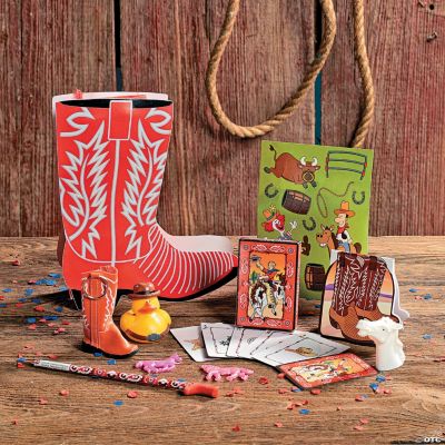 Boot-Shaped Filled Treat Bags