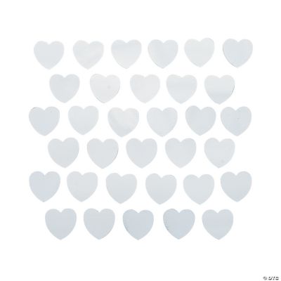 Silver Hearts Confetti Discontinued