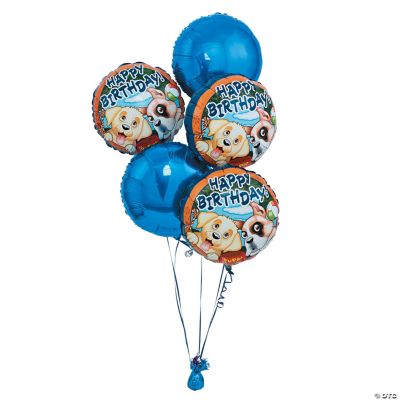 8 Piece Puppy Birthday Balloon Set