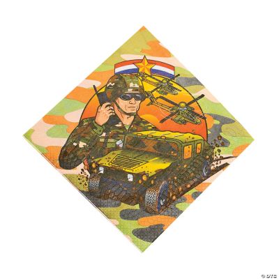 Camouflage/Army Napkins