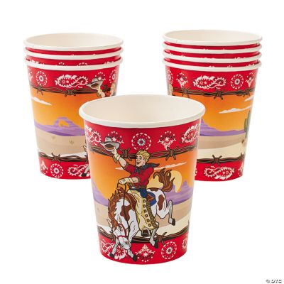 Cowboy Party Cups
