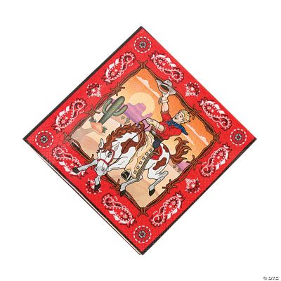 Cowboy Luncheon Napkins