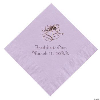 Lilac Beverage Napkins (P)