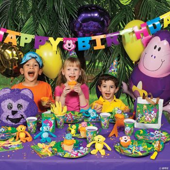 Neon Monkey Party Supplies