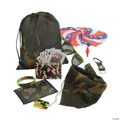 Camouflage Army Filled Tote Bags