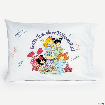 Slumber Party Autograph Pillowcase