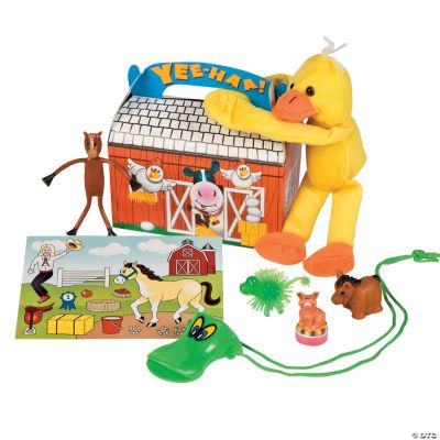 Farm Party Filled Treat Boxes
